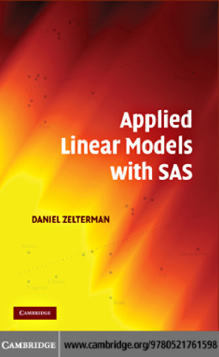 Applied linear models with SAS