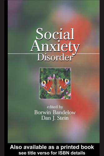 Social anxiety disorder