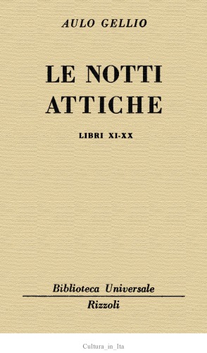 Le notti attiche