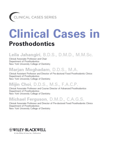 Clinical Cases in Prosthodontics