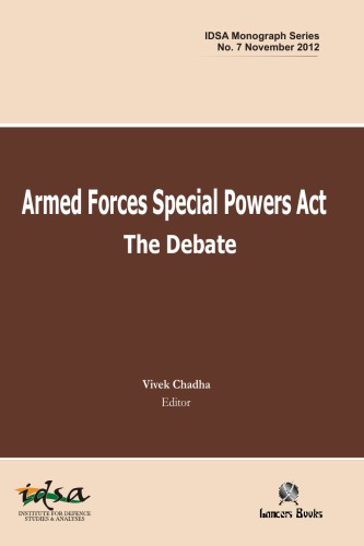 Armed Forces Special Powers Act: The Debate