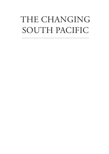 The Changing South Pacific: Identities and Transformations