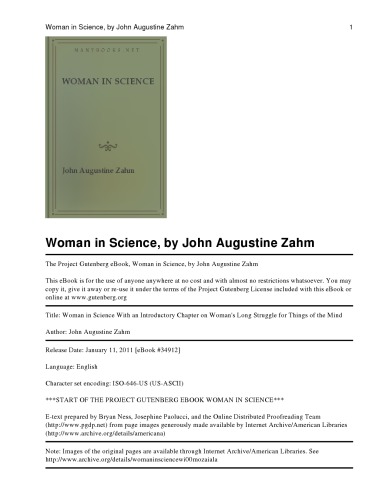 Woman in Science