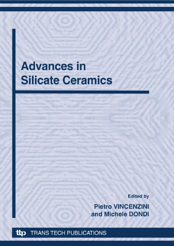 12th INTERNATIONAL CERAMICS CONGRESS PART G Proceedings of the 12 th International Ceramics Congress, part of CIMTEC 2010- 12 th International Ceramics Congress and 5th Forum on New Materials Montecatini Terme, Italy, June 6-11, 2010