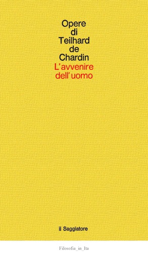 L'avvenire dell'uomo