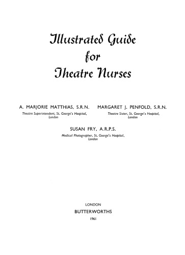 Illustrated Guide for Theatre Nurses