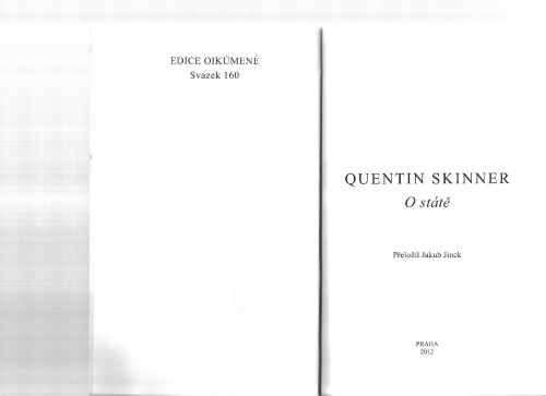 Genealogie moderního státu