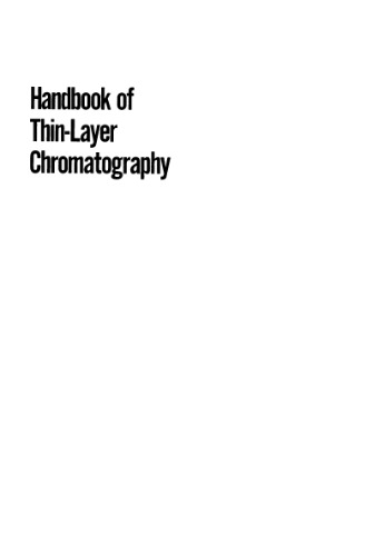 Handbook of Thin-Layer Cromatography