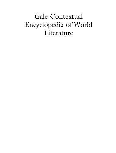 Gale Contextual Encyclopedia of World Literature D-J