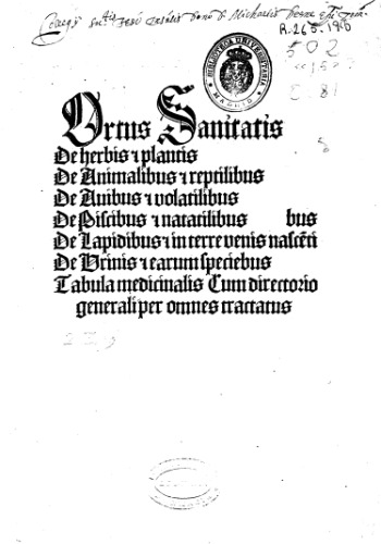 Hortus sanitatis