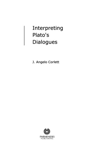 Interpreting Plato's Dialogues