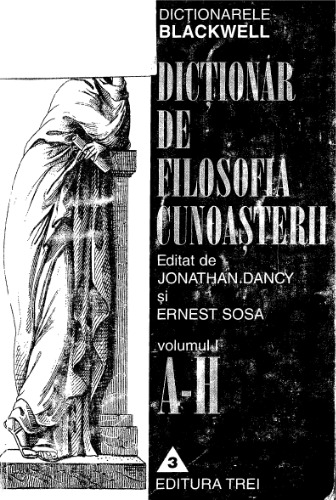 Dictionar de filosofia cunoasterii, vol. 1