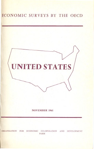 OECD economic surveys / United States