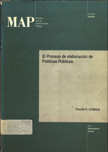 El proceso de elaboración de Políticas Públicas