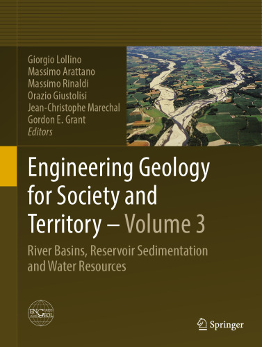 Engineering Geology for Society and Territory - Volume 3: River Basins, Reservoir Sedimentation and Water Resources