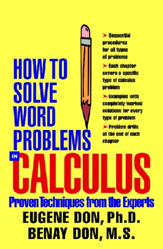 How to Solve Word Problems in Calculus 