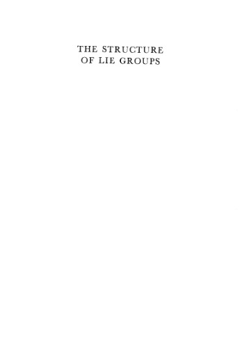 The structure of Lie groups