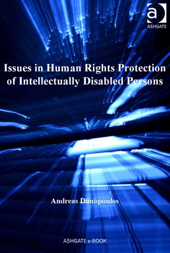 Issues in Human Rights Protection of Intellectually Disabled Persons