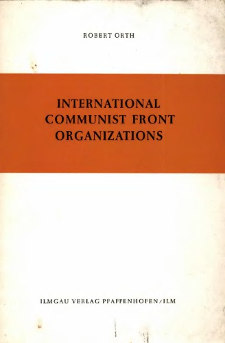 International Communist front organizations