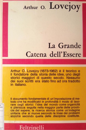 La grande catena dell'essere