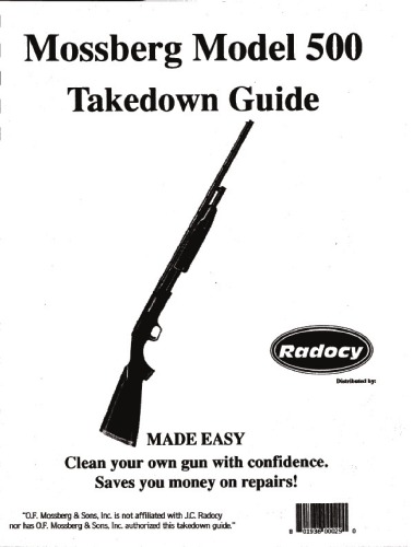 Mossberg Model 500 Takedown Guide