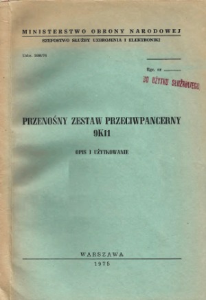 Przenośny zestaw przeciwpancerny 9К11. Opis i zastosowanie