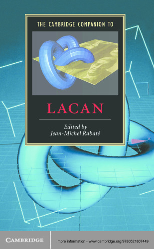 The Cambridge Companion to Lacan