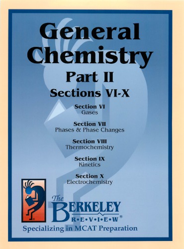 The Berkeley Review MCAT General Chemistry Part 2