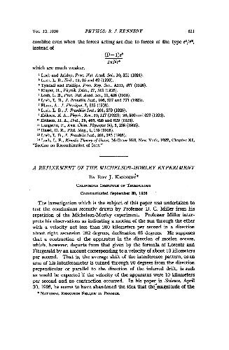 A Refinement of the Michelson-Morley Experiment