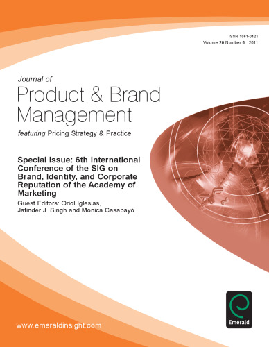 6th International Conference of the SIG on Brand, Identity, and Corporate Reputation of the Academy of Marketing