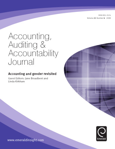 Accounting and Gender Revisited