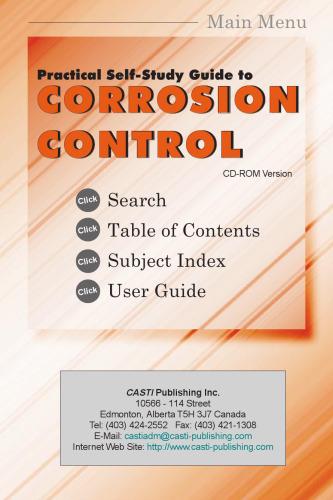 CASTI Self-Study Guide to Corrosion Control