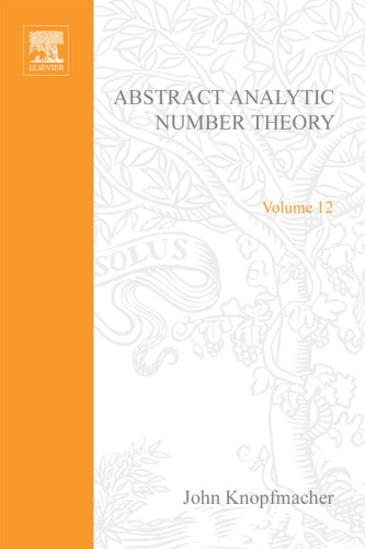 Abstract analytic number theory. V12