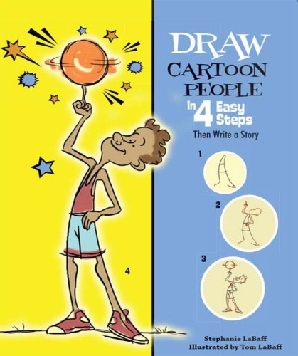 Draw Cartoon People in 4 Easy Steps. Then Write a Story