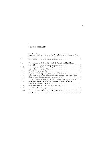 Encyclopedia of Electrochemistry, Inorganic Chemistry