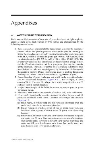 Fiber Reinforced Composite Materials Manufacturing and Design