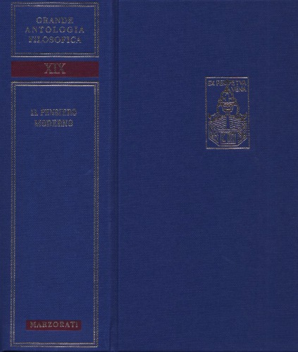 Grande antologia filosofica Marzorati. Il pensiero moderno. Prima metà del secolo XIX