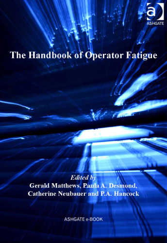 The handbook of operator fatigue