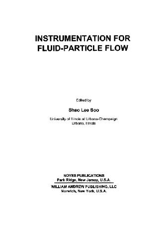 Instrumentation for Fluid Particle Flow