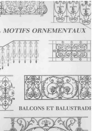 Motifs ornementaux  Balcons et balustrades