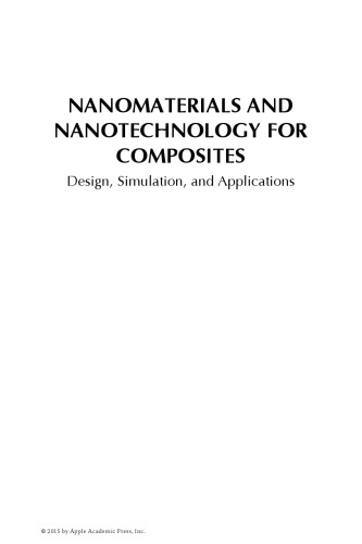 Nanomaterials and Nanotechnology for Composites : Design, Simulation and Applications