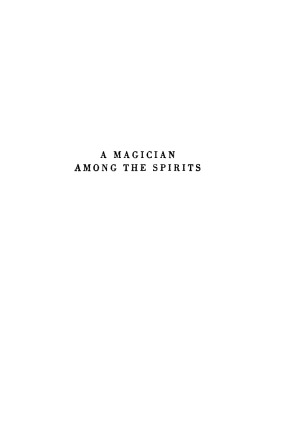 A Magician Among the Spirits  by Houdini