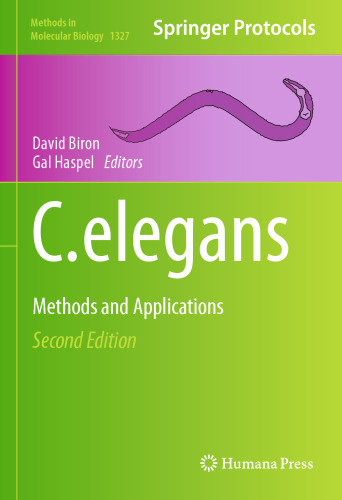 C. elegans: Methods and Applications