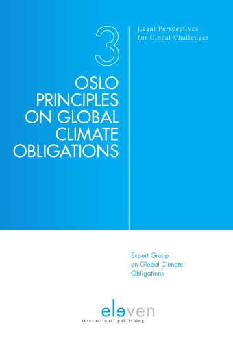 Oslo principles on global climate change