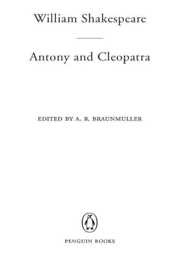 Antony and Cleopatra