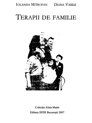 Iolanda Mitrofan - Terapii de familie - SPER 2007