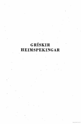 Grískir heimspekingar