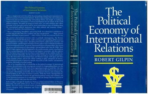 The Political Economy of International Relations