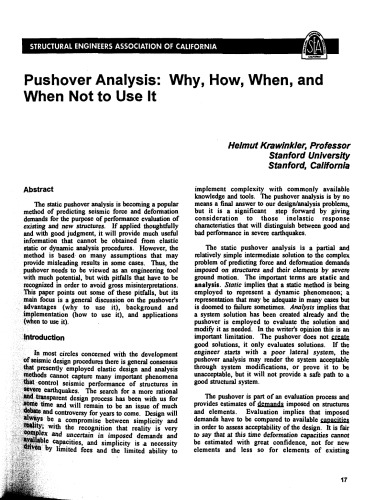 439248_Pushover analysis Why How When and When not to use it_Krawinkler