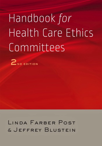 Handbook for Health Care Ethics Committees